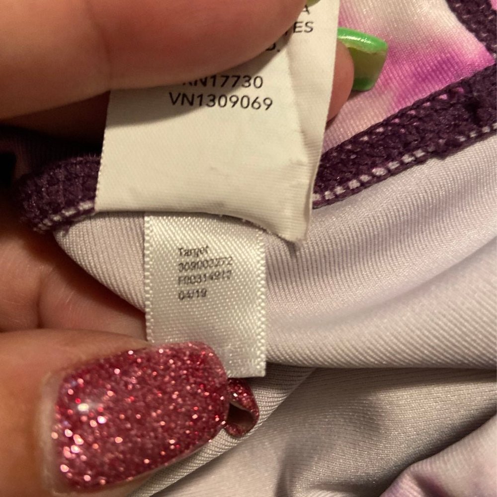 JoyLab High Waist Purple Tie Dye Leggings - Picture 6 of 7